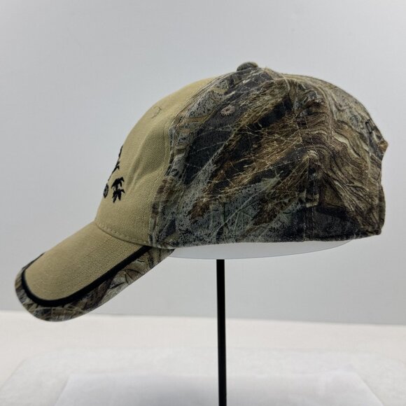 Ducks Unlimited Camouflage Hat Adjustable Strap Embroidered Logo DU Leader OS - Picture 4 of 10